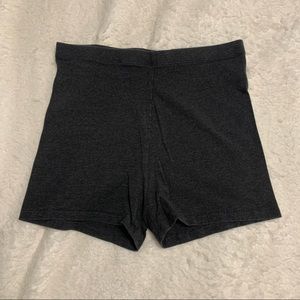 🌸 3/$15 * Forever 21 Dark Grey Bike Shorts 2 3/4” Size Large